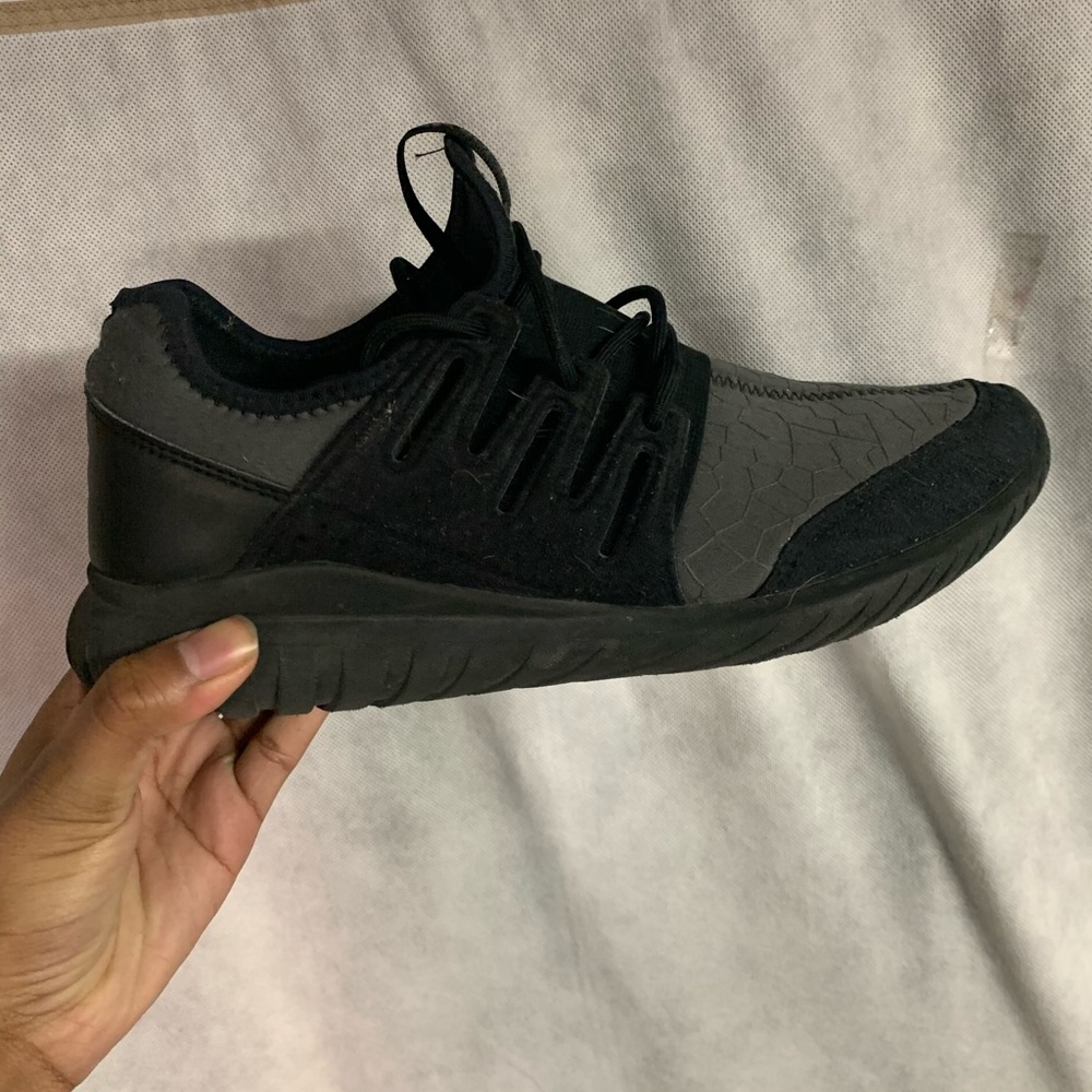 Black adidas tubular